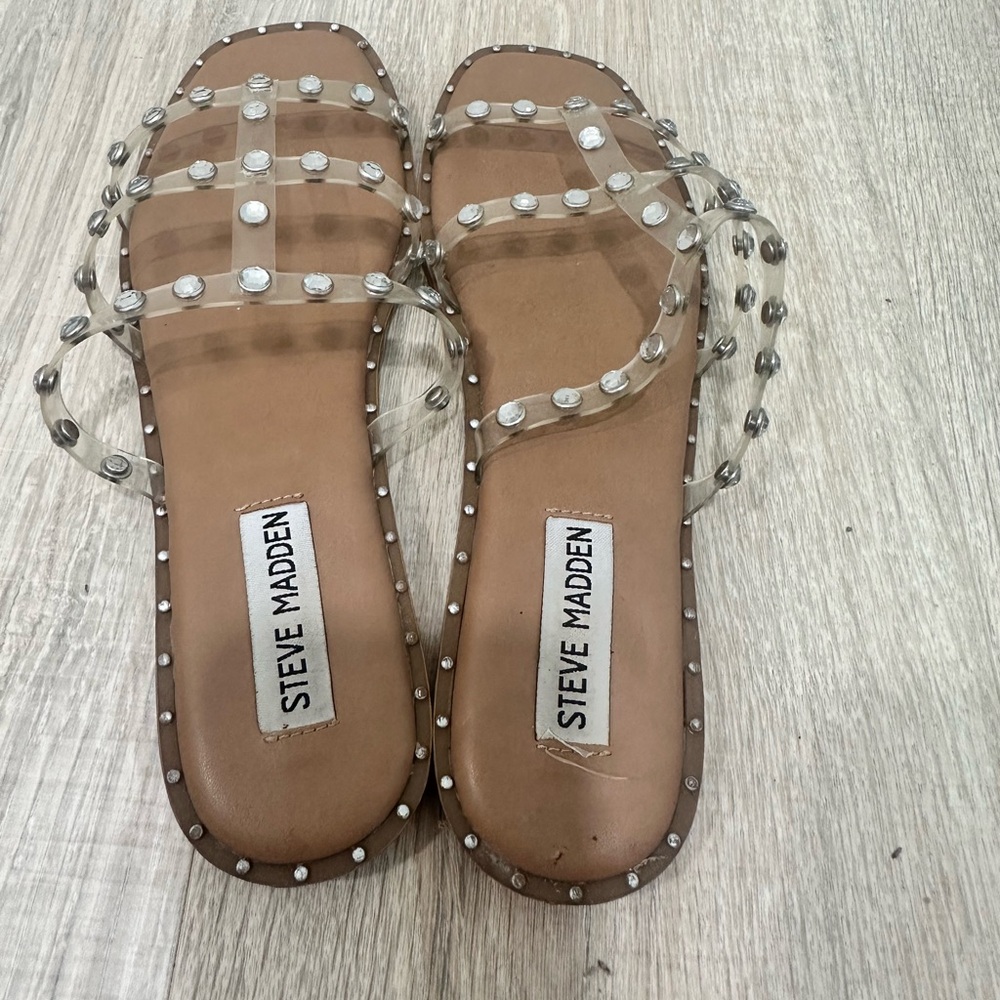 Steven madden sandals, worn once